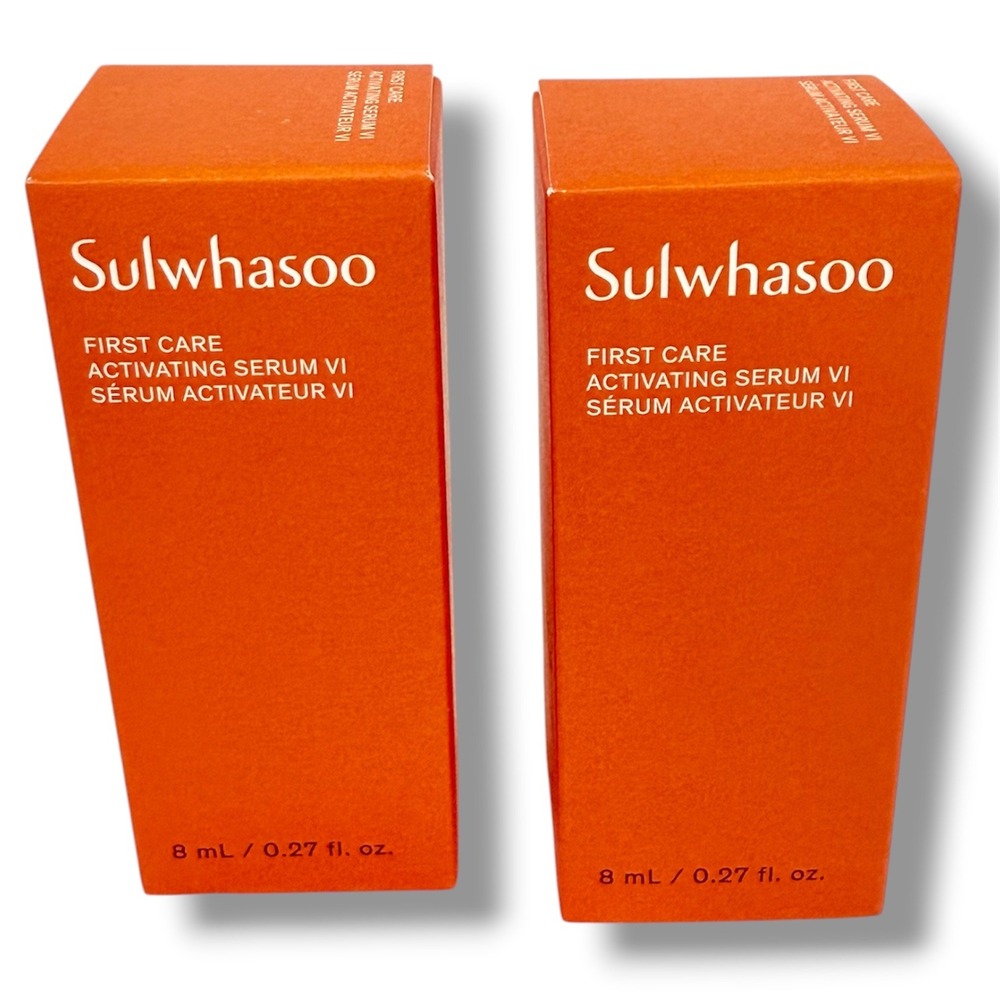 Sulwhasoo Serum First Care Activating VI Sample Lot 2 Ginseng Anti-Aging New